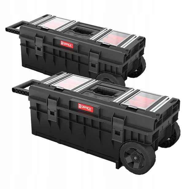 Qbrick System One Longer Technik velký box na nářadí na kolečkách x2