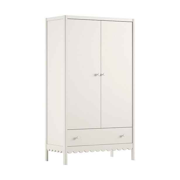 Béžová dětská šatní skříň 110x190x55 cm Swingo – Vipack