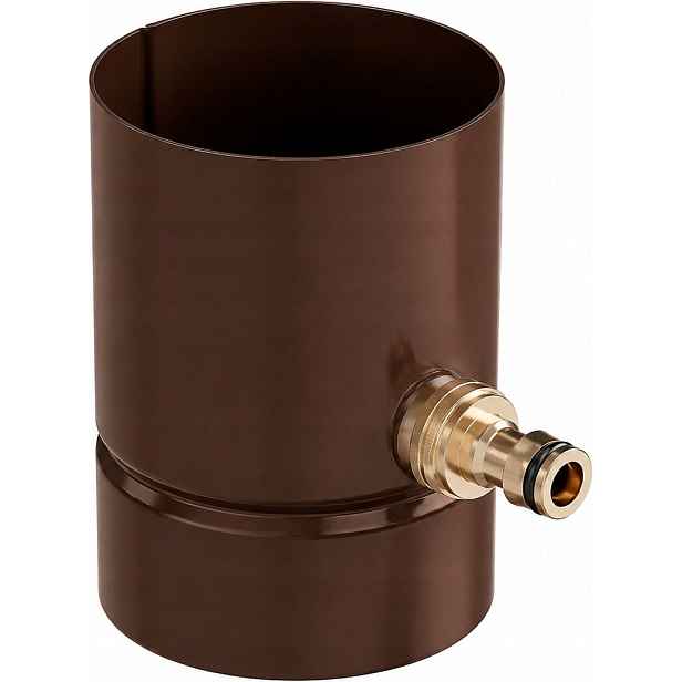 Galeco Ocel Rekuperátor Lapač Vody 100 mm Čokoládově Hnědá Ral 8017