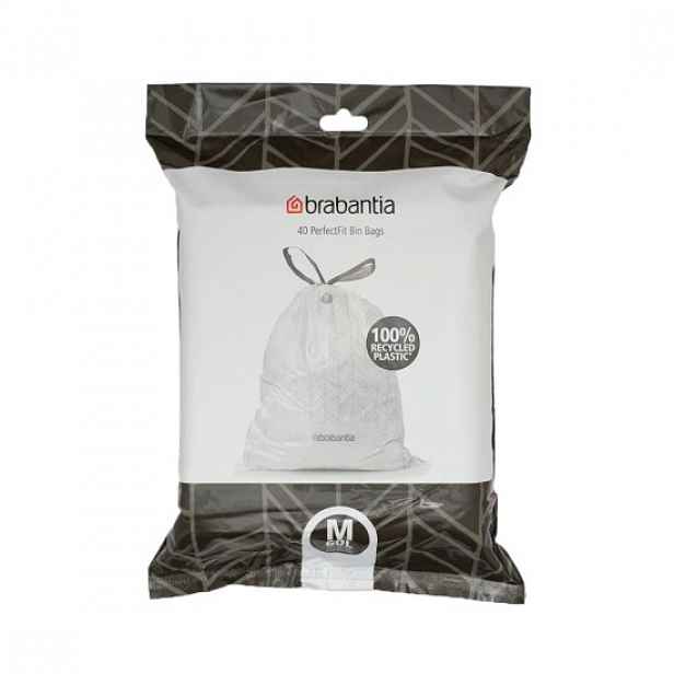 Pytle na odpad „PerfectFit“, kód M, 60 l, 40 kusů - Brabantia