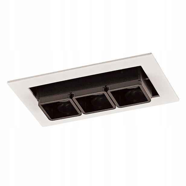 Zápustné Led svítidlo Harper Bílé 3xLED 6W 350lm Hliník Italux