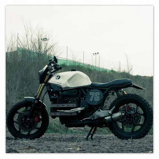 Plakáty 140x140 Motocykl Bmw Klasika
