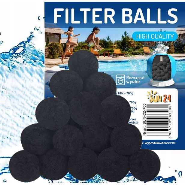 Filtrační Kuličky Pro Písková Čerpadla Intex Bestway 1400g Ekvivalent 50KG