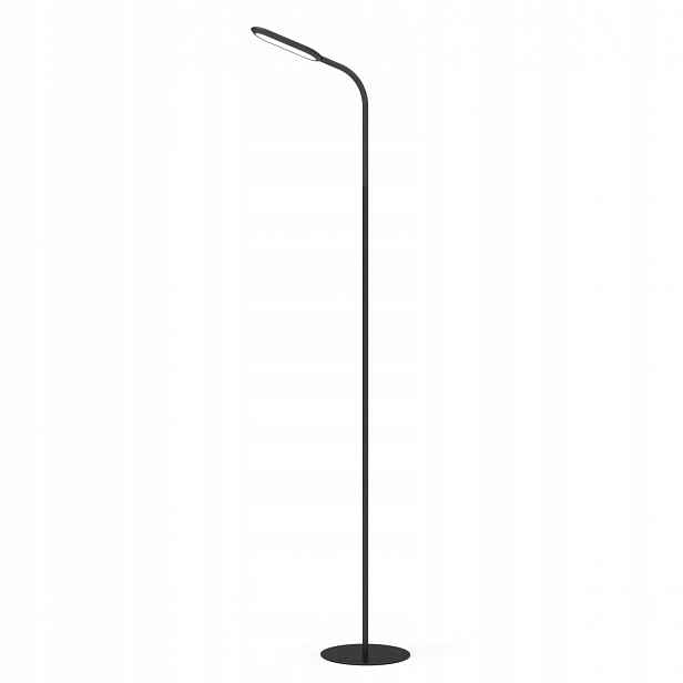 Stojací lampa s bezdrátovým dálkovým ovládáním 10W, černá