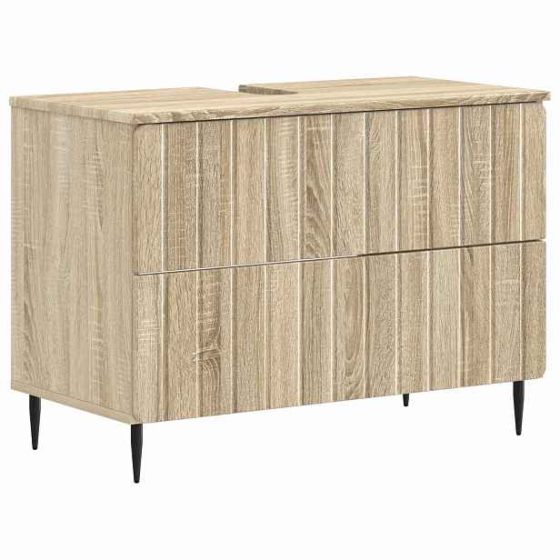 vidaXL Skříňka pod umyvadlo ZWOLLE Dub sonoma 82 x 41 x 58,5 cm