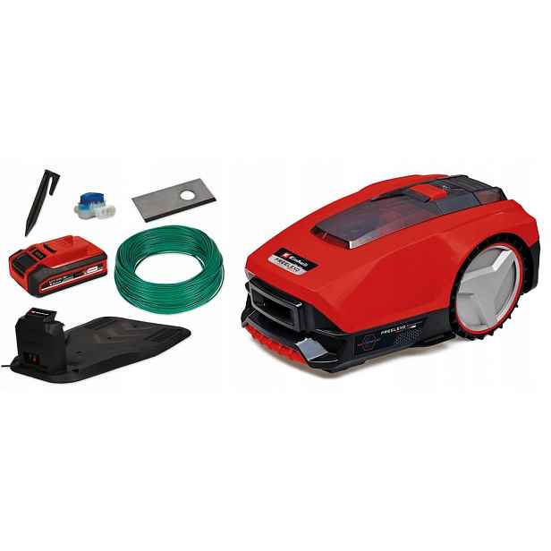 Freelexo Smart 750 Robotická Sekačka Na Trávy 3413811 Dvě Zóny 3Ah Einhell