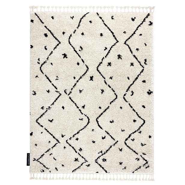 Kusový koberec Berber Tetuan B751 cream, 80x150, bílá, ložnice, Dywany Łuszczów