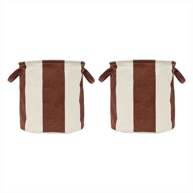 Látkové košíky v sadě 2 ks ø 32x32 cm Kara – OYOY Living Design