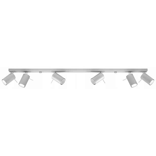 Spotová lampa Ring 6L šedá Sollux