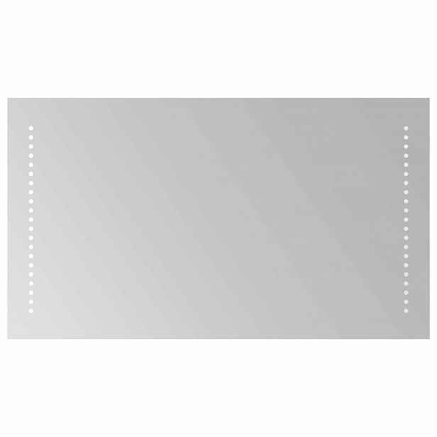 vidaXL LED koupelnové zrcadlo Transparentní 70 x 40 cm tvrzené sklo