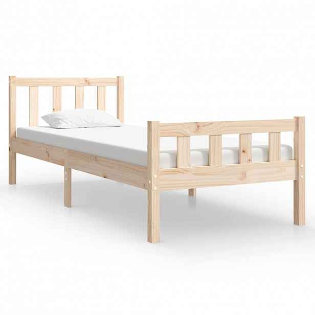 vidaXL Rám postele masivní dřevo 90 x 190 cm Single