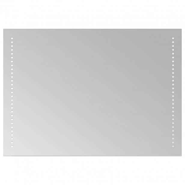 vidaXL LED koupelnové zrcadlo Transparentní 70 x 50 cm tvrzené sklo