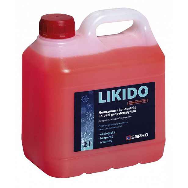 Sapho - Nemrznoucí směs do topných těles, 2 l LIKIDO