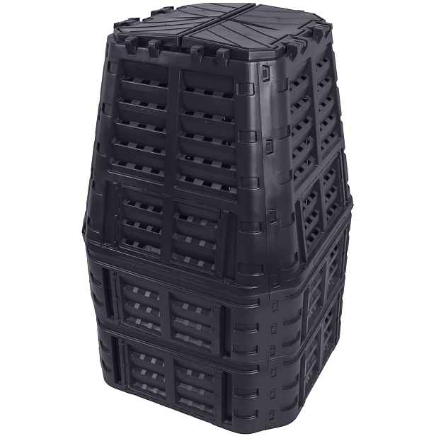 Kompostér 1-komorový Patrol group 1000 l černý