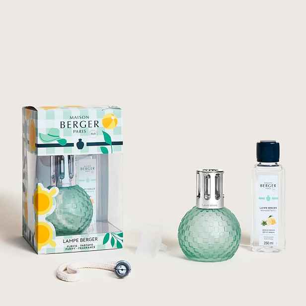 Sada Maison Berger katalytická lampa Disco Mint esence 250 ml
