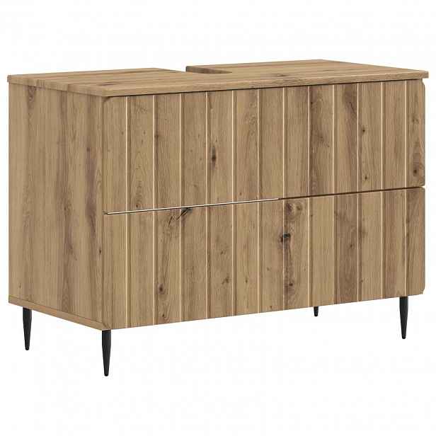 vidaXL Skříňka pod umyvadlo ZWOLLE Dub artisan 82 x 41 x 58,5 cm