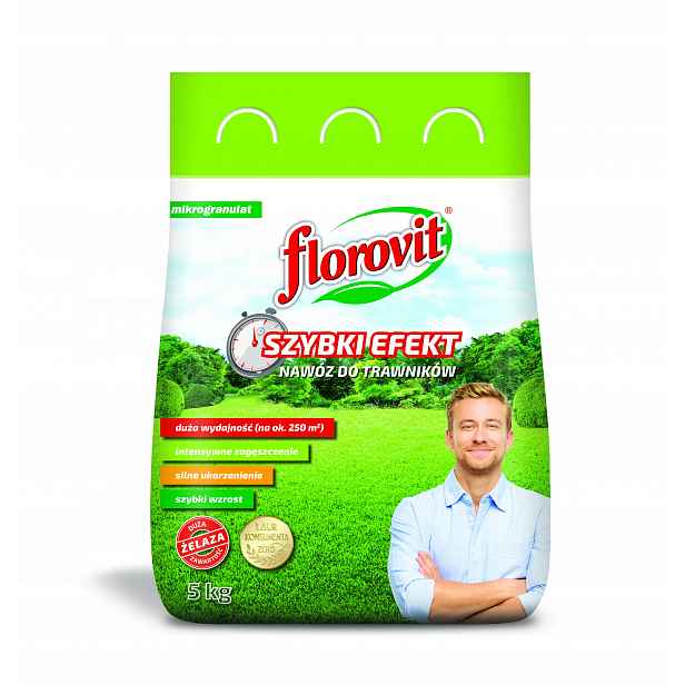 Florovit Hnojivo na trávník Rychlý Efekt 5 kg