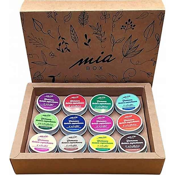 MiaBox Dárková sada Svíčky mini 12 ks