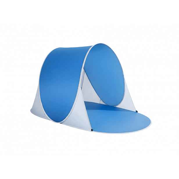 Samorozkládací plážový stan SUNSHADE 190x120 cm, modrá/bílá