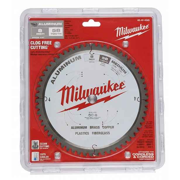 Vidiový kotouč pro řezání hliníku 203 mm 5/8 2,4 58z Milwaukee