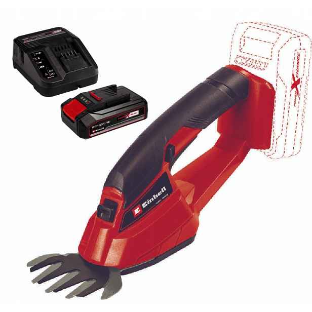 Einhell Nůžky Na Trávu Ge-cg 18/1 LI 3410382 Sada Akumulátor 2,5AH