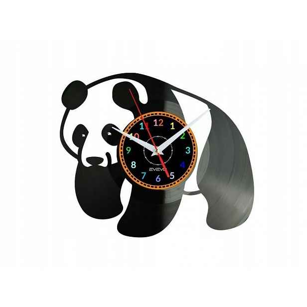 Panda Dekorativní Nástěnné Hodiny Moderní Vinylová Deska Jako Dárek