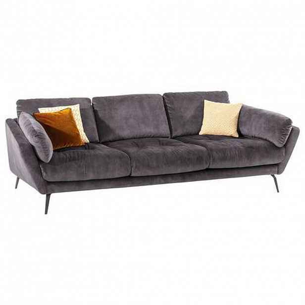 W.Schillig MEGA POHOVKA, textil, šedá - Velké pohovky - 000137009401