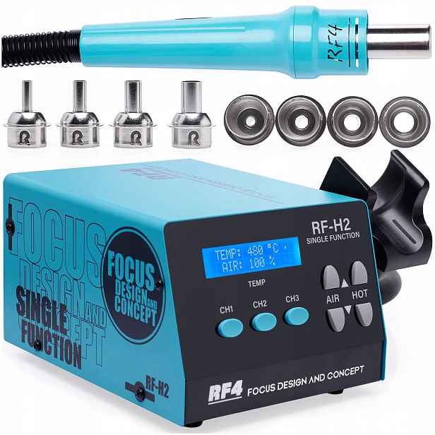 Profesionální Pájecí Stanice RF4 RF-H2 Hot-air Horký Vzduch 1000 W