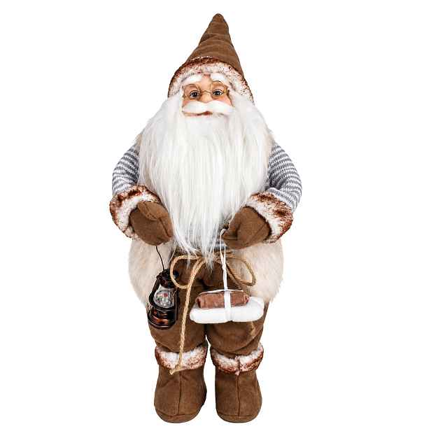 Svatý Mikuláš Skandinávská vánoční figurka Dekorace 30 cm