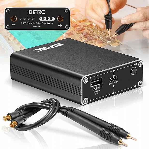 Bodová Svářečka Článků 18650 Niklových Listů 5500mah s 9 rychlostními stupni