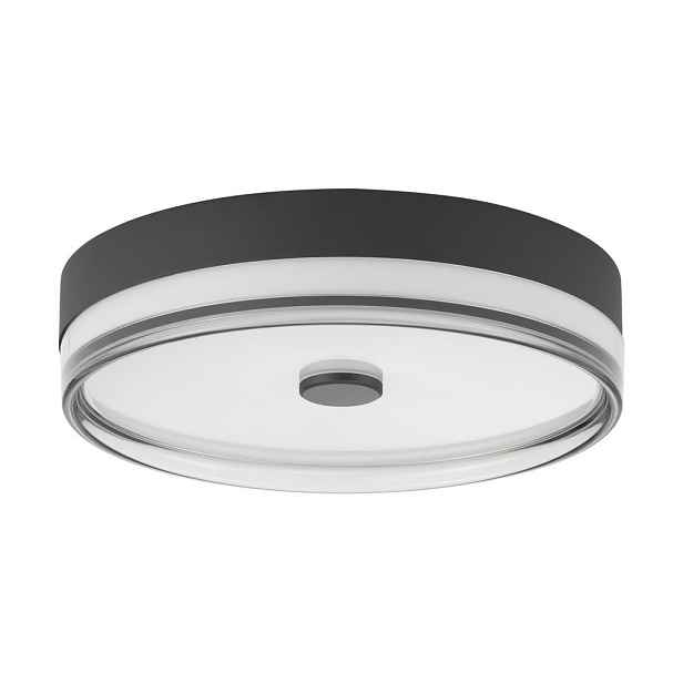 Matně černé ocelové LED stmívatelné stropní svítidlo Helios – Nova Luce