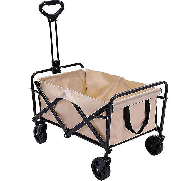 Zahradní Vozík Kempingový skládací velký 150KG 75L Bedee