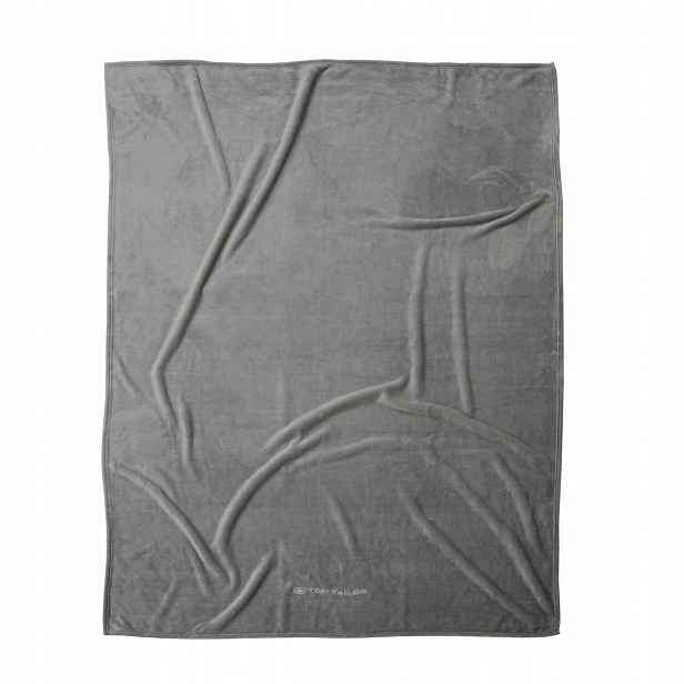Deka z mikrovlákna 150x200 Tom Tailor grafitová jednobarevná