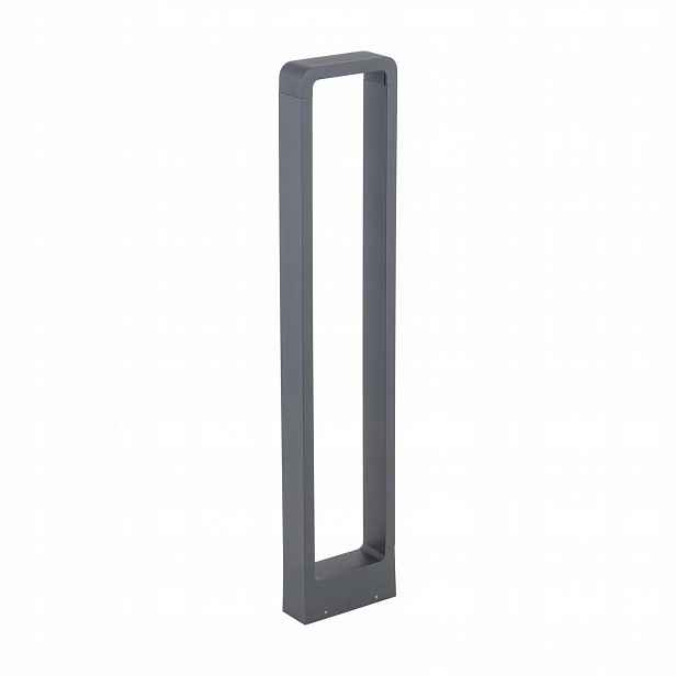 Lampa Zahradní Sloupek Venkovní Kov Šedá Led IP54 3000K Tk Lighting