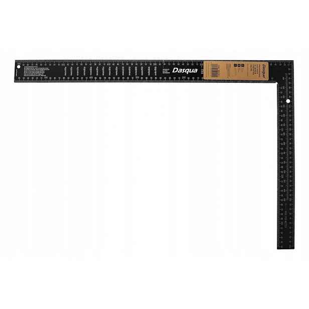 Profesionální truhlářský úhelník 600 x 400 mm Dasqua – Cnc, přesnost 90°