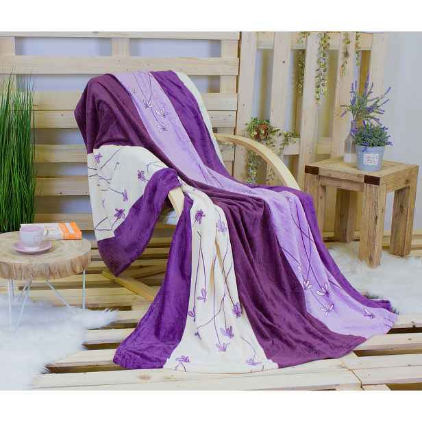 TP Deka jemné mikrovlákno 150x200 Violet vanilla
