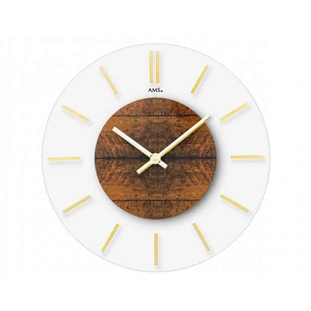 Designové nástěnné hodiny 9661 AMS 30cm