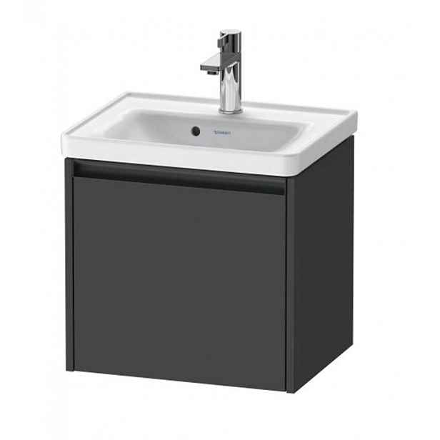 Duravit Ketho.2 - Umyvadlová skříňka 44x48x38 cm, 1 zásuvka, grafit mat K25080049490000