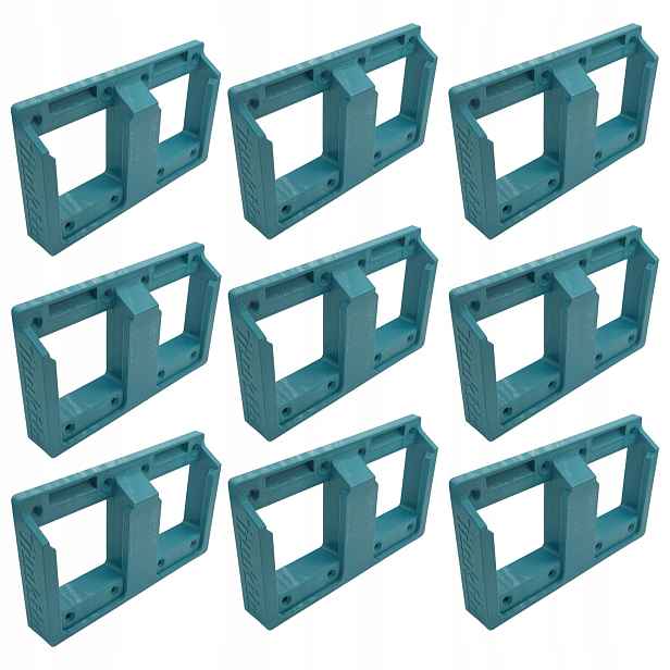 Dvojitý držák na baterie je vhodný pro Makita Lxt 18V 9ks