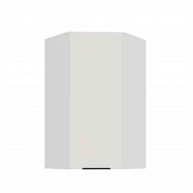 Horní rohová skříňka Aria 60x60 GN-108 1F (45°) Barva korpusu: Bílá, Barva dvířek: WH - Crystal white AFM