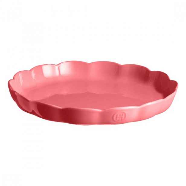 Keramická dortová forma, 31 cm, Rose Candy, "Madeleine" - Emile Henry