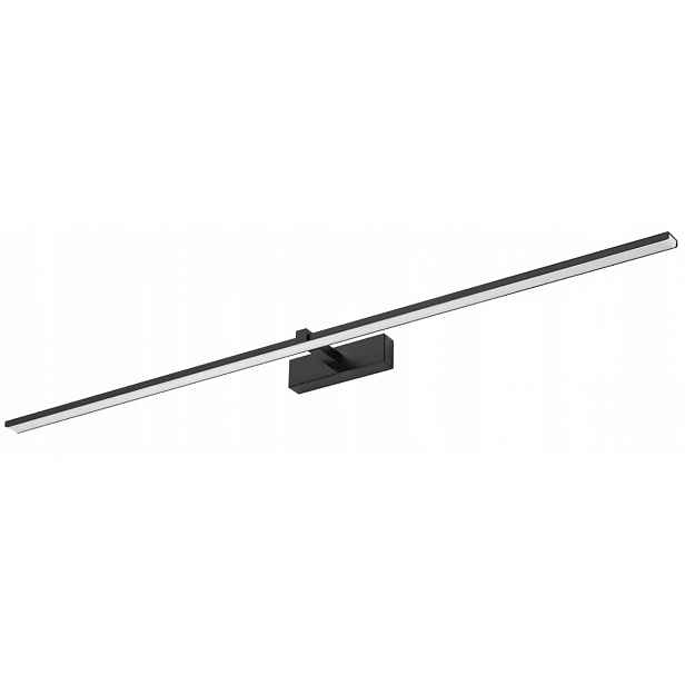 Koupelnová Lampa Led koupelnové nástěnné svítidlo nad zrcadlo skříňku 24W 120cm Černá