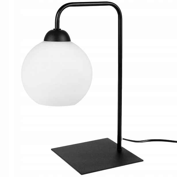 Stojací Lampa Noční Stolní Klasická Skleněná
