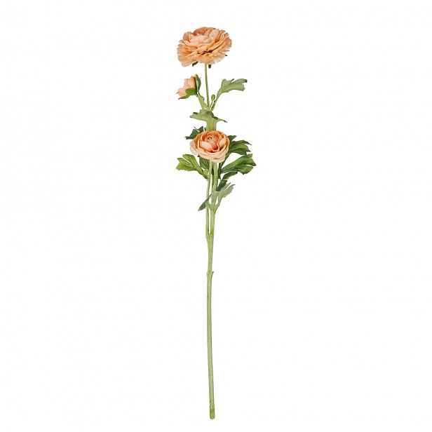 Butlers FLORISTA Pryskyřník 63 cm - oranžová
