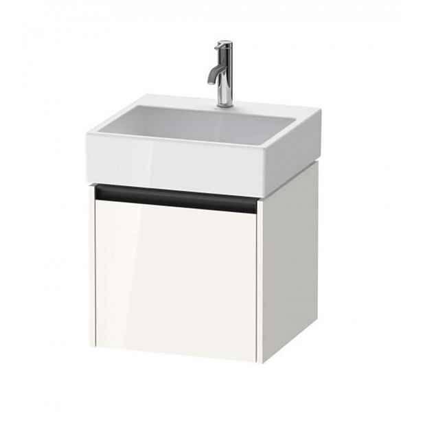Duravit Ketho.2 - Umyvadlová skříňka 44x48x46 cm, 1 zásuvka, lesklá bílá K25074022220000