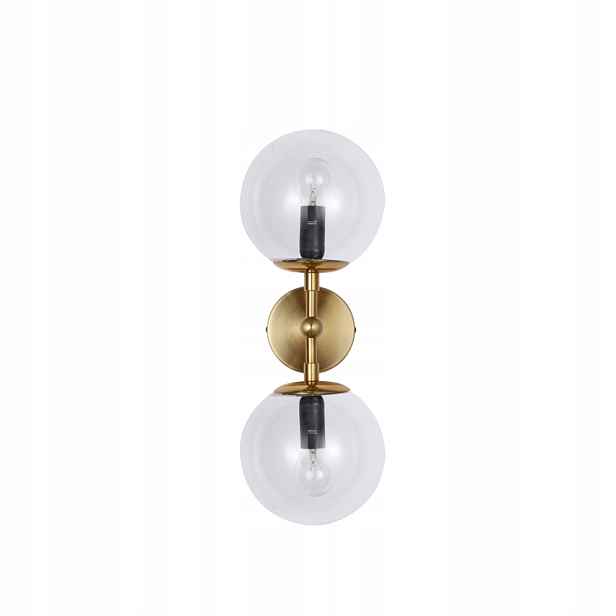 Nástěnné svítidlo Dorado Kule odstíny žluté a zlaté E14 Light prestige
