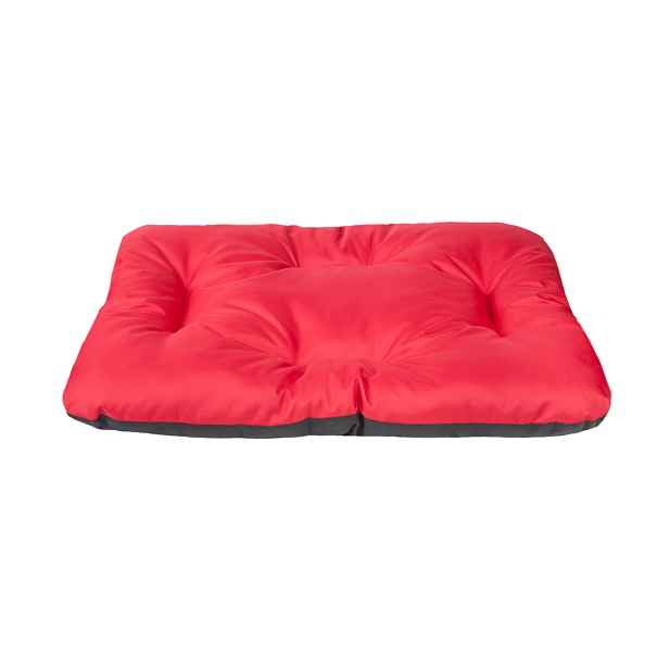 Polštář pro psy BASIK červená velikost M, L, XL Rozměr: XL - 95x75x10 cm