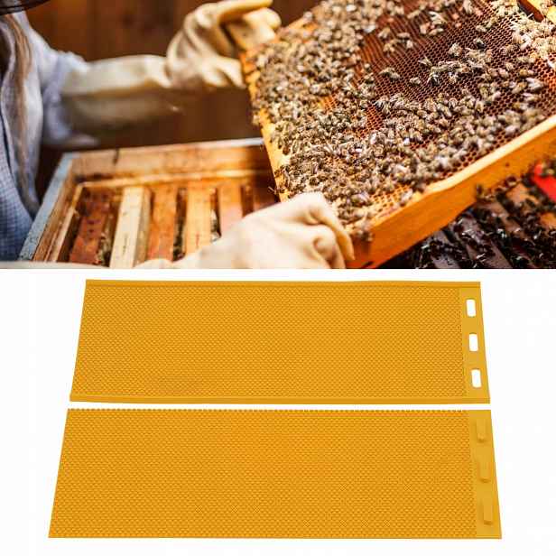 2 Ks Forma Na Včelí Vosk 5,4 MM Žlutá, Včelařský Doplněk