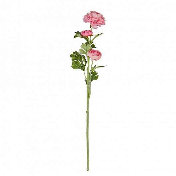 Butlers FLORISTA Pryskyřník 63 cm - sv. růžová