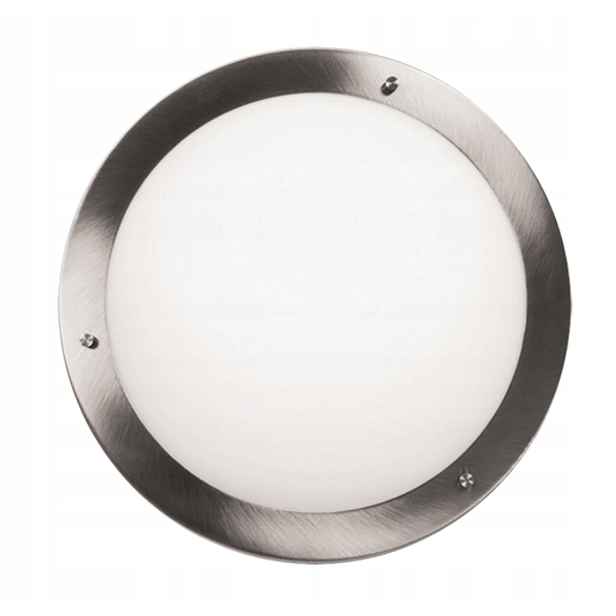 Stropní svítidlo stropní svítidlo do koupelny stříbrná bílá skleněná kulatý Candellux